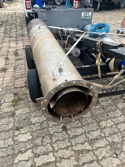 Installation of Charlesford pump under way