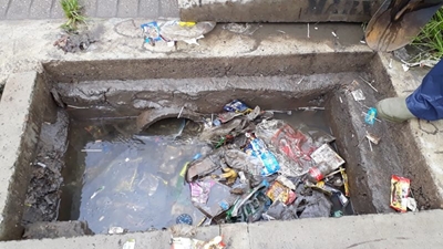 Illegal dumping causes blockages