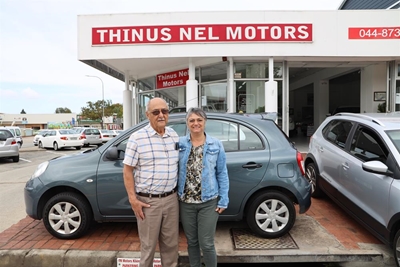 Thinus Nel says thank you for the loyal support