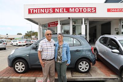 Thinus Nel says thank you for the loyal support