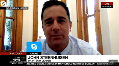 ‘I love my party and I love my country’ – Steenhuisen says in acceptance speech