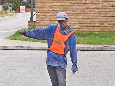 What to do with aggressive car guards