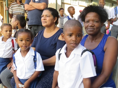 First day of school for hundreds