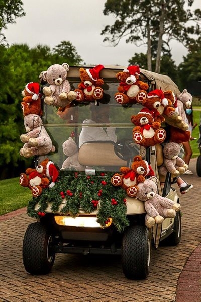 In the Christmas spirit at Fancourt