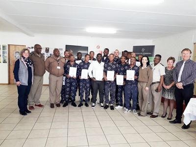 Cookery school reaches out to youths in prison