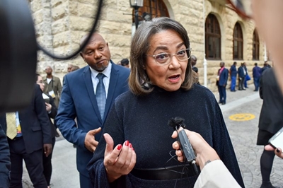 Patricia de Lille tests positive for Covid-19