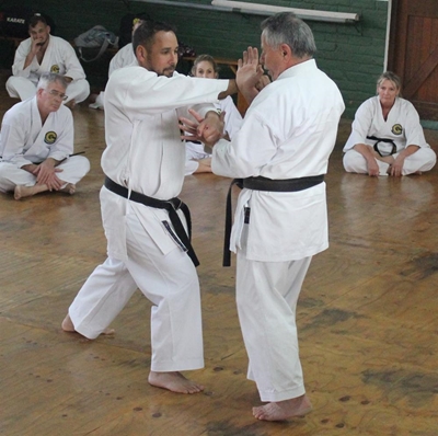 Training seminar for Goju Ryu black belts