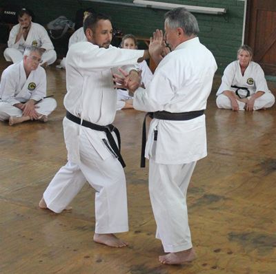 Training seminar for Goju Ryu black belts