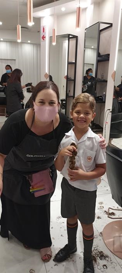 Xander joins Kindest Cut Campaign