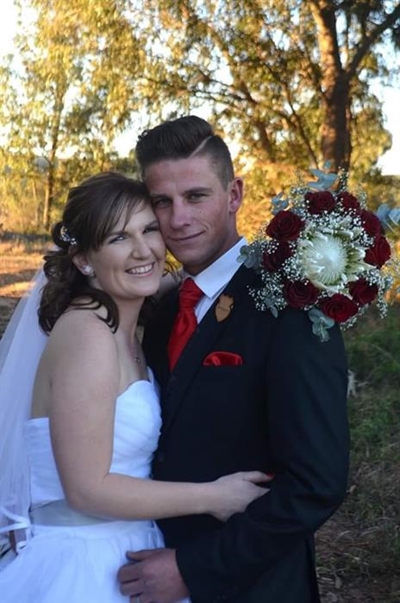 Local teacher ties the knot
