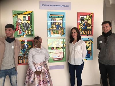 Mural project covers 6 continents 