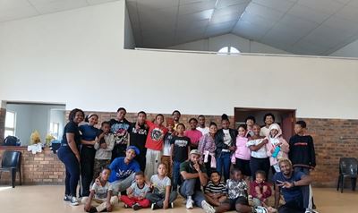 Youth development breakdance workshop