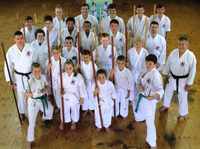 First regional white belt grading at Honbu dojo