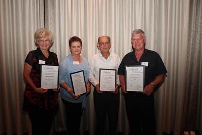 Blood donors awarded