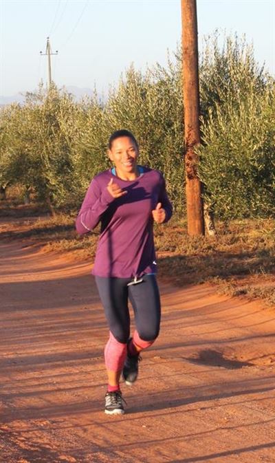 Jullies eerste vrou in Parkrun