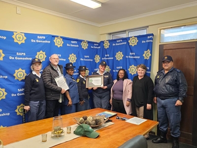 Local police station given award, first of its kind