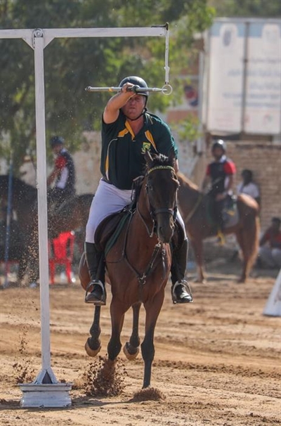 World cup equestrian event at George show