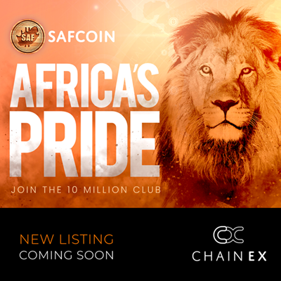 Garden Route founded crypto, Safcoin, to list on South African exchange, CHAINEX!
