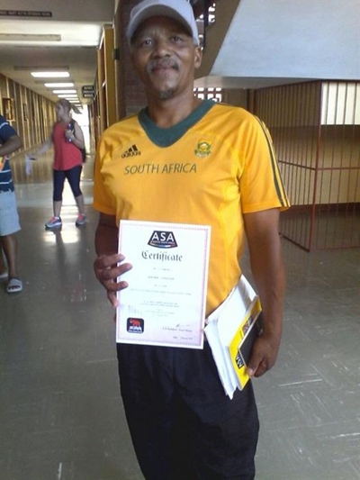 Daniel Goliath verwerf ASA Vlak 1 in afrigting