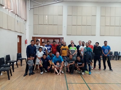 Badminton club hosts open day at Botanics
