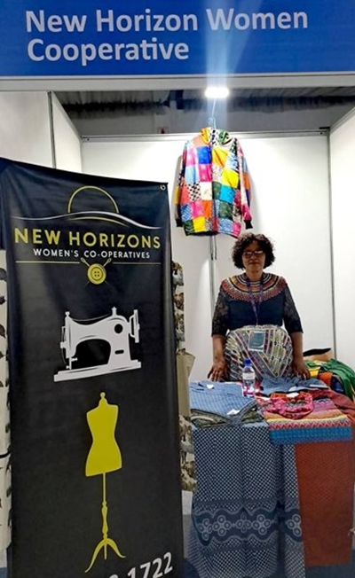 Makoba represents local sewers at national conference