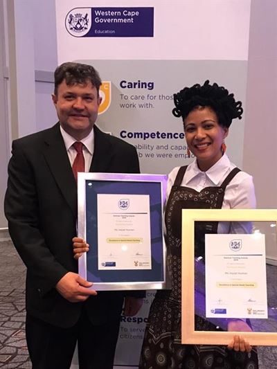 Provincial award for local teacher 