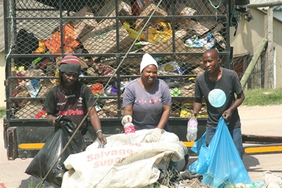 Down-and-out couple tackle rubbish in Thembalethu