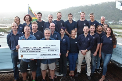 Full moon run on the beach aids NSRI