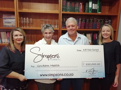 Goukam Health kry R120 000