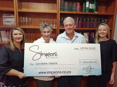 Goukam Health kry R120 000
