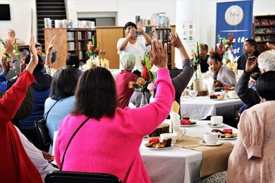 New Horizons library celebrates elderly