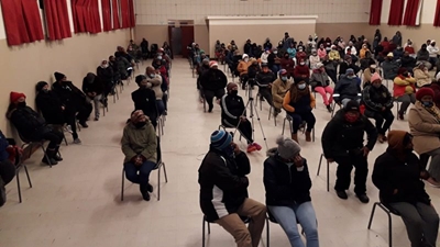 Inwoners spreek misnoë teenoor polisie uit