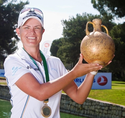 Pace wins Turkish Airlines Ladies Open