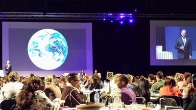 Local environmentalist at climate conference