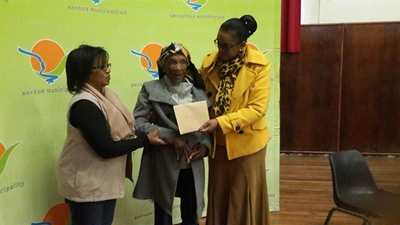 Residents become home owners