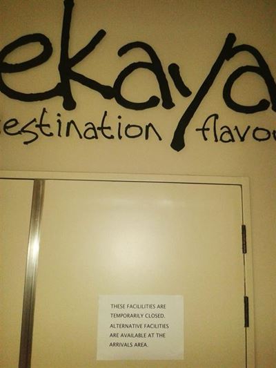 Update: Airport restaurant temporarily closed