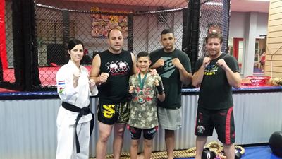 Young figther gets bronze