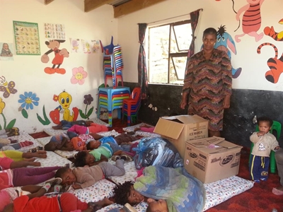Attorneys reach out to baby centre