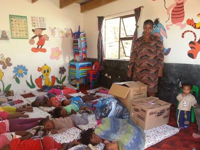 Attorneys reach out to baby centre