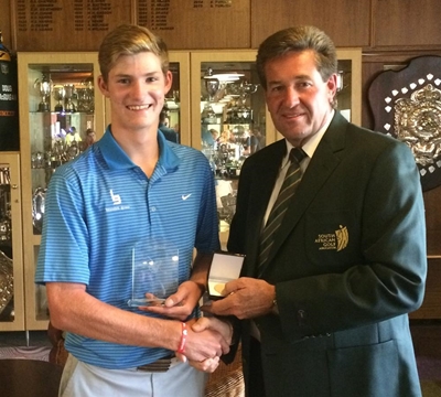 De Beer edges Lamprecht for first national golf title