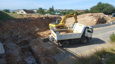 Opgraderings op Louis Fourieweg vorder