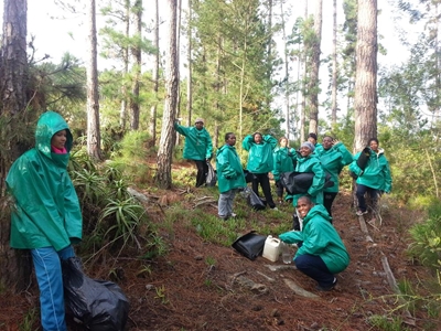 Young leaders 'born' during outdoors course
