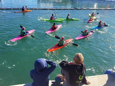 Water polo clinic well attended