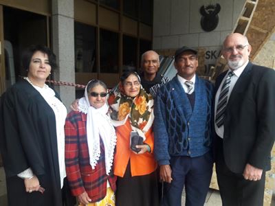 Family keeps home after 'eviction'