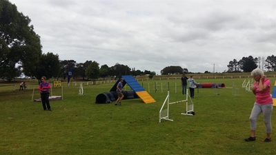 First dog agility trials huge success