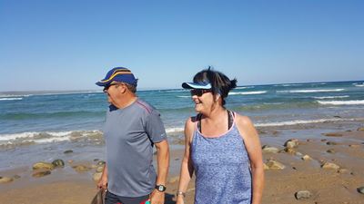 Kom ons stap langs die strand...