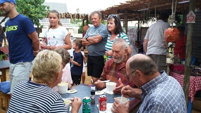 Nagmark eindig op vrolike noot