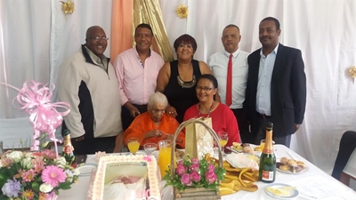 Tannie Elsie celebrates 100th New Year's Day