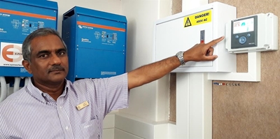 Municipal offices go off grid