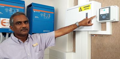 Municipal offices go off grid